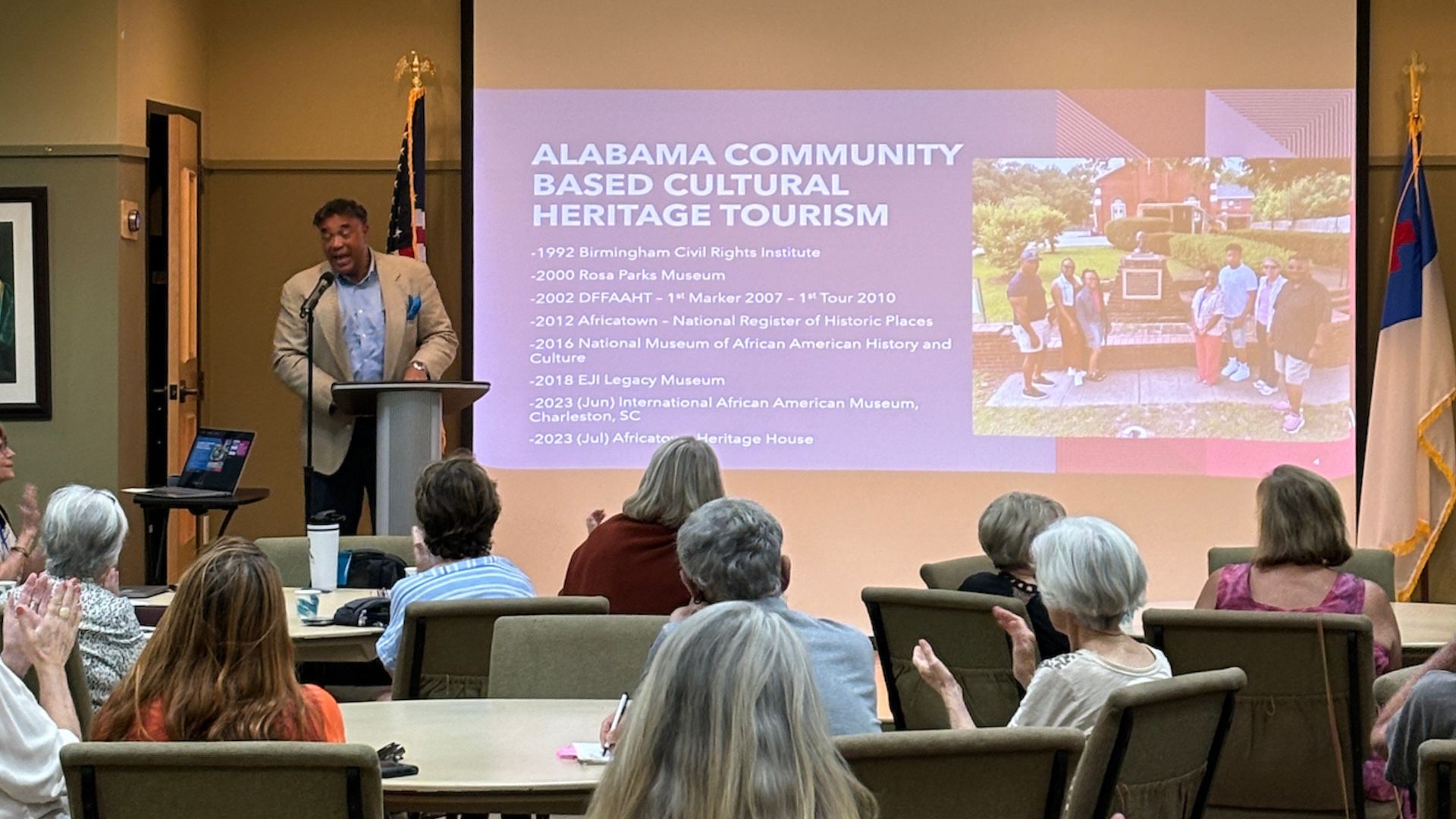 Karlos Finley Speaks About Africatown Redevelopment Corporation