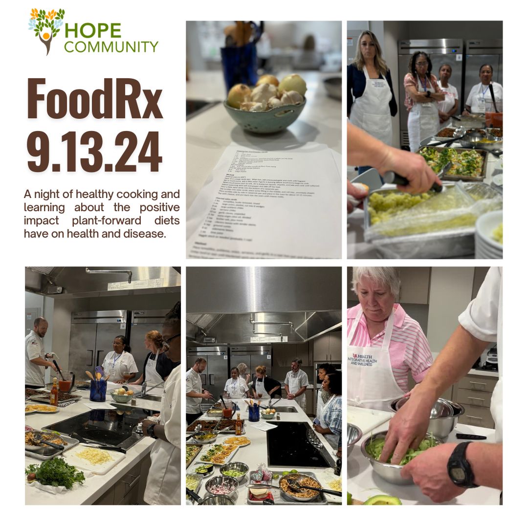 healthy latin recipes in foodrx event