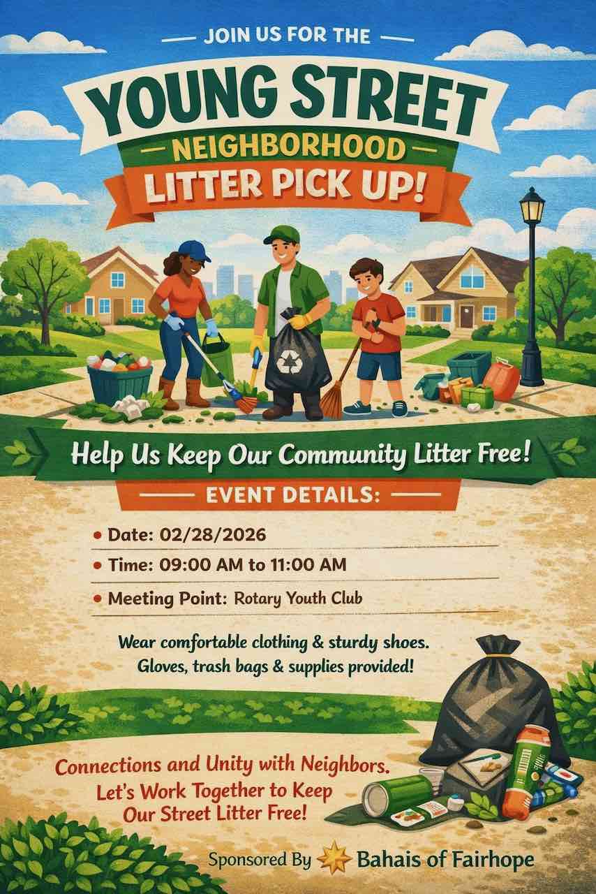 neighborhood cleanup fairhope