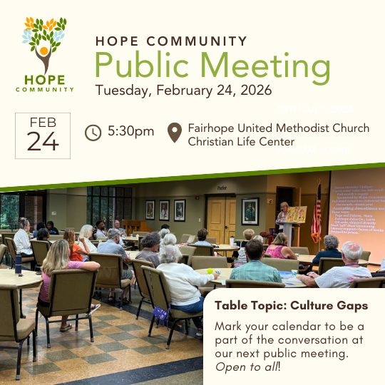 hope community pulic meeting